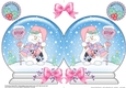Christmas Snow Globe Shaped Card - Snowman Oli is waiting for Santa