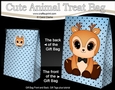 3D Gift Bag Mini Kit -  Cute Little Reindeer Snuggles