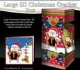 3D Large Christmas Cracker Box Mini Kit - Santa is Sledging