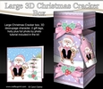 3D Large Christmas Cracker Box Mini Kit -  Santa is Sledging