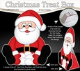 3D Christmas Treat Box Mini Kit - Santa is Snowballing