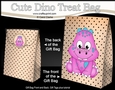 3D Gift Bag Mini Kit - Cute Little Dana Dino