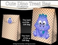 3D Gift Bag Mini Kit - Cute Little Darla Dino