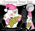 3D Christmas Treat Box Gift Set Mini Kit - Snowball Sam has an Xmas Tree