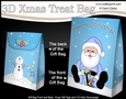 3D Christmas Gift Bag Mini Kit - Santa has Xmas Presents