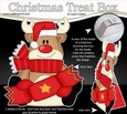 3D Christmas Treat Box Gift Set Mini Kit - Rudolph has an Xmas Cracker