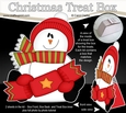 3D Christmas Treat Box Gift Set Mini Kit - Snowman Rio has an Xmas Cracker