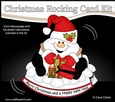 3D Shaped Rocking Christmas Card Mini Kit - Snowball Sam has Xmas Presents
