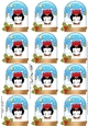 Christmas Penguin Snow Globe Gift Tags