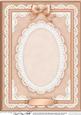 A4 Pearls, Lace and Ribbon Plain Card Base