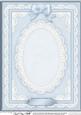 A4 Pearls, Lace and Ribbon Plain Card Base