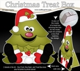 3D Christmas Treat Box Gift Set Mini Kit - Fun Christmas Tree is Snowballing