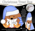 3D Christmas Treat Box Gift Set Mini Kit - Bobbin Robin is Carol Singing