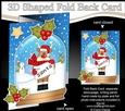 Christmas 3D Shaped No-Hole Fold Back Mini Kit - Rudolph has a Letter for Santa