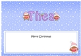 Large DL Merry Christmas THEA insert