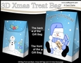 3D Christmas Gift Bag Mini Kit - Snowman Oli wants it to Snow!