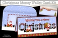 WISHING YOU A MERRY CHRISTMAS Money or Gift Wallet Card Kit