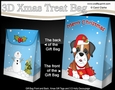 3D Christmas Gift Bag Mini Kit - Little Boxer Dog