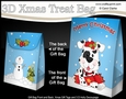 3D Christmas Gift Bag Mini Kit - Little Spotty Dog