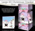 3D Large Christmas Cracker Box - Snowball Sam is Sledging
