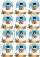 Christmas Snowman Rio Snow Globe Gift Tags
