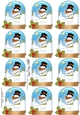 Christmas Snowman Rio Snow Globe Gift Tags