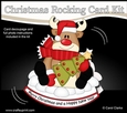 3D Shaped Rocking Christmas Card Mini Kit - Rudolph has an Xmas Tree