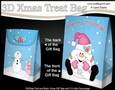 3D Christmas Gift Bag Mini Kit - Snowball Sam has a Letter for Santa