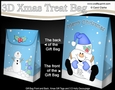 3D Christmas Gift Bag Mini Kit - Snowball Sam has a Letter for Santa