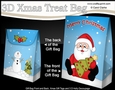 3D Christmas Gift Bag Mini Kit - Santa has an Xmas Tree