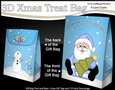 3D Christmas Gift Bag Mini Kit - Santa has an Xmas Tree