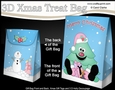 3D Christmas Gift Bag Mini Kit - Cute Xmas Tree has Presents