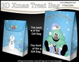 3D Christmas Gift Bag Mini Kit - Cute Xmas Tree has Presents