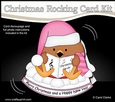 3D Shaped Rocking Christmas Card Mini Kit - Bobbin Robin is Carol Singing