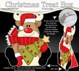 3D Christmas Treat Box Gift Set Mini Kit - Rudolph has an Xmas Tree