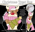3D Christmas Treat Box Gift Set Mini Kit - Rudolph has an Xmas Tree