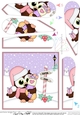 Christmas Little Hoot Owl is at the North Pole Fan Pyramage Topper
