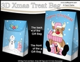 3D Christmas Gift Bag Mini Kit - Rudolph has Xmas Presents