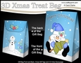 3D Christmas Gift Bag Mini Kit - Snowball Sam has an Xmas Tree