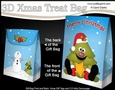 3D Christmas Gift Bag Mini Kit - Cute Xmas Tree has an Xmas Star