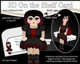 3D On the Shelf Card Kit - Little Goth Elvira