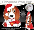 3D Christmas Treat Box Gift Set Mini Kit - Little Springer Spaniel Dog