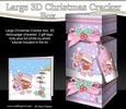 3D Large Christmas Cracker Box - Bobbin Robin has Xmas Presents
