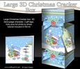 3D Large Christmas Cracker Box - Bobbin Robin has Xmas Presents