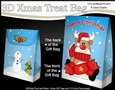 3D Christmas Gift Bag Mini Kit - Rudolph has an Xmas Cracker