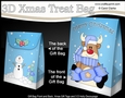 3D Christmas Gift Bag Mini Kit - Rudolph has an Xmas Cracker