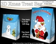 3D Christmas Gift Bag Mini Kit - Snowball Sam has Xmas Presents