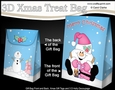 3D Christmas Gift Bag Mini Kit - Snowball Sam has Xmas Presents