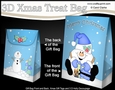 3D Christmas Gift Bag Mini Kit - Snowball Sam has Xmas Presents