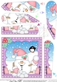 Christmas Snowball Sam Fan Pyramage Topper